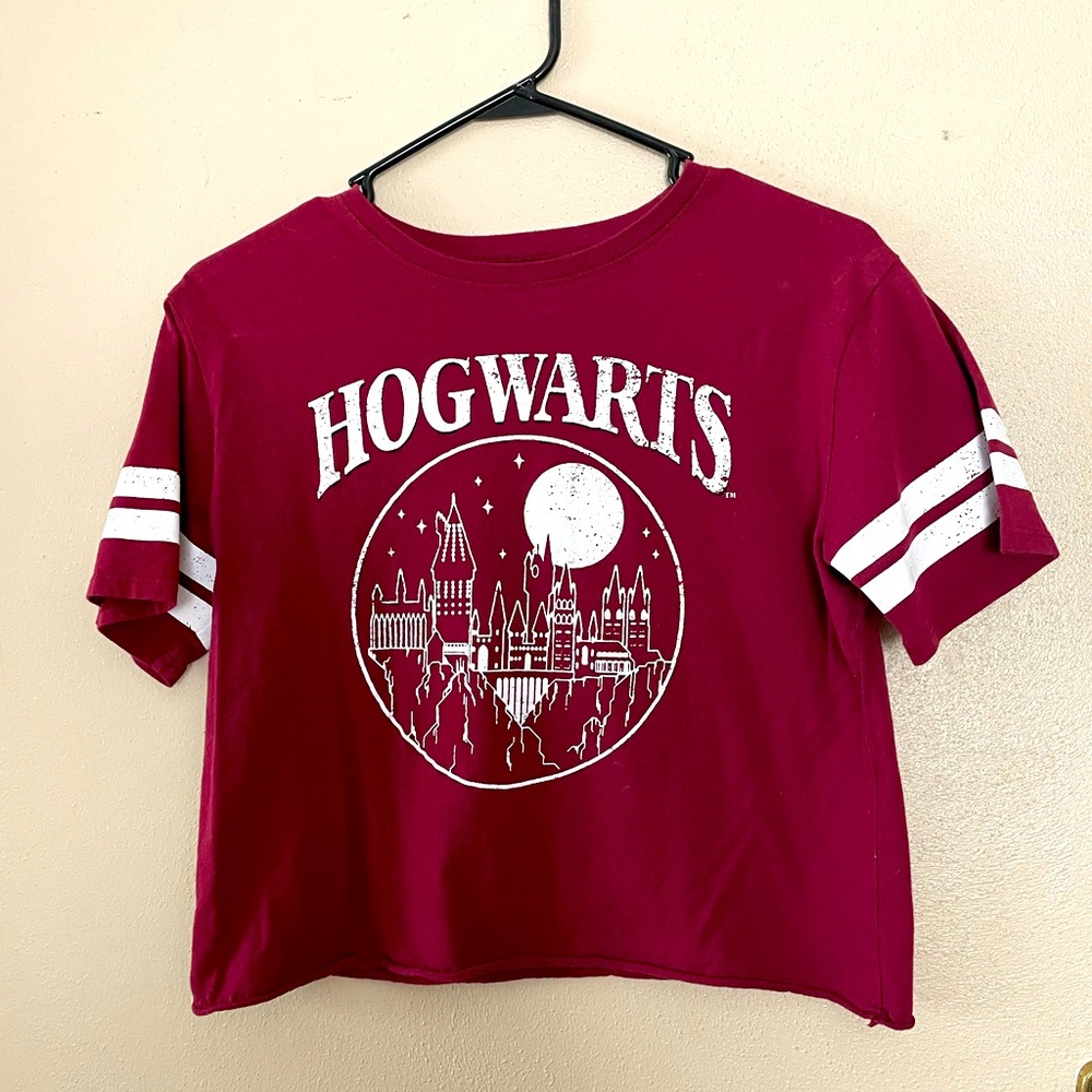 Hogwarts Harry Potter crop T-shirt